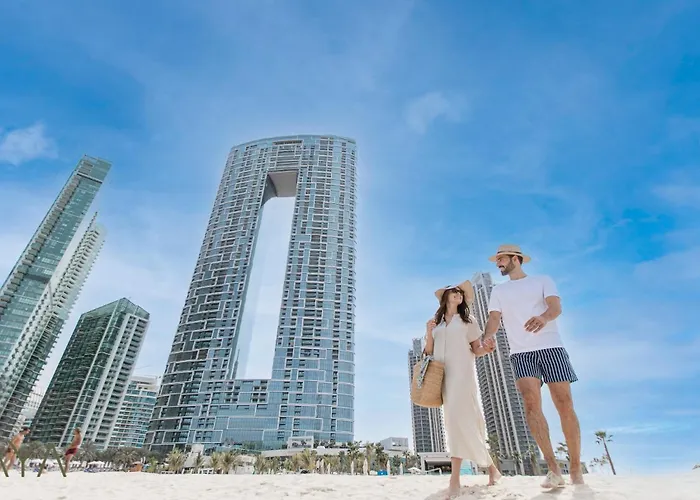 Beachfront Bliss 2Br Dubai Eye & Full Sea View At The Address Beach By Aya Boutique