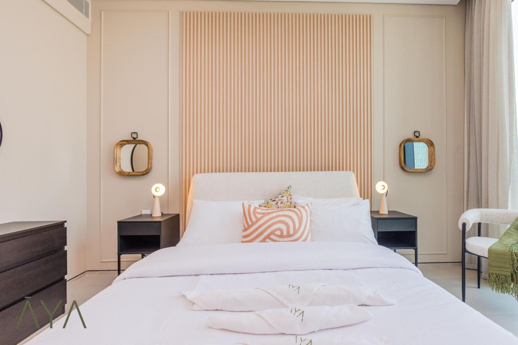 Beachfront Bliss 2br Eye & Full Sea View At The Address By Aya Boutique