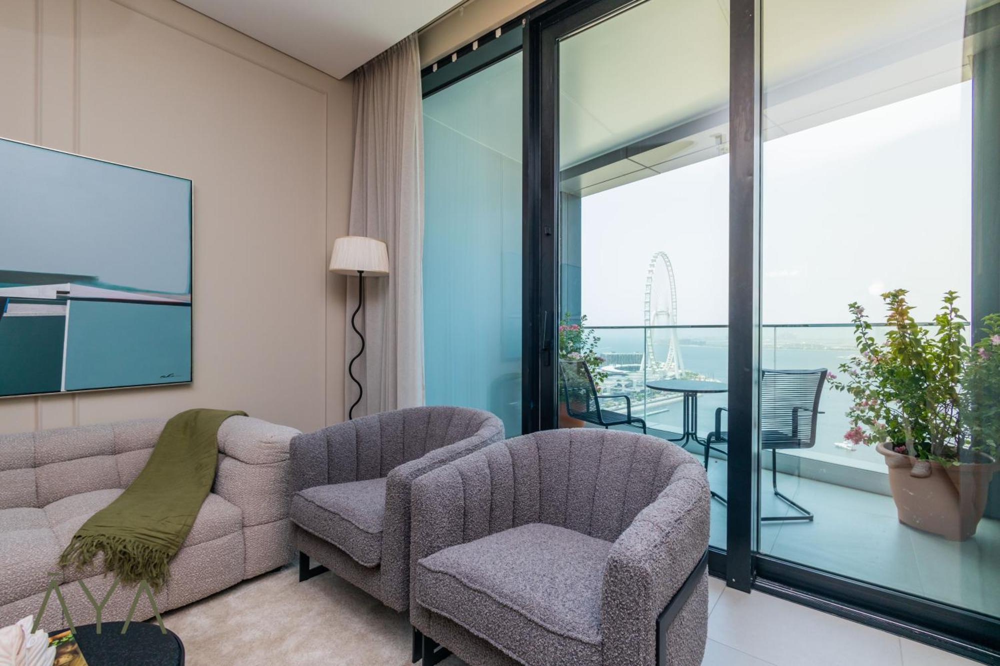 Beachfront Bliss 2br Eye & Full Sea View At The Address By Aya Boutique Appartement Dubai