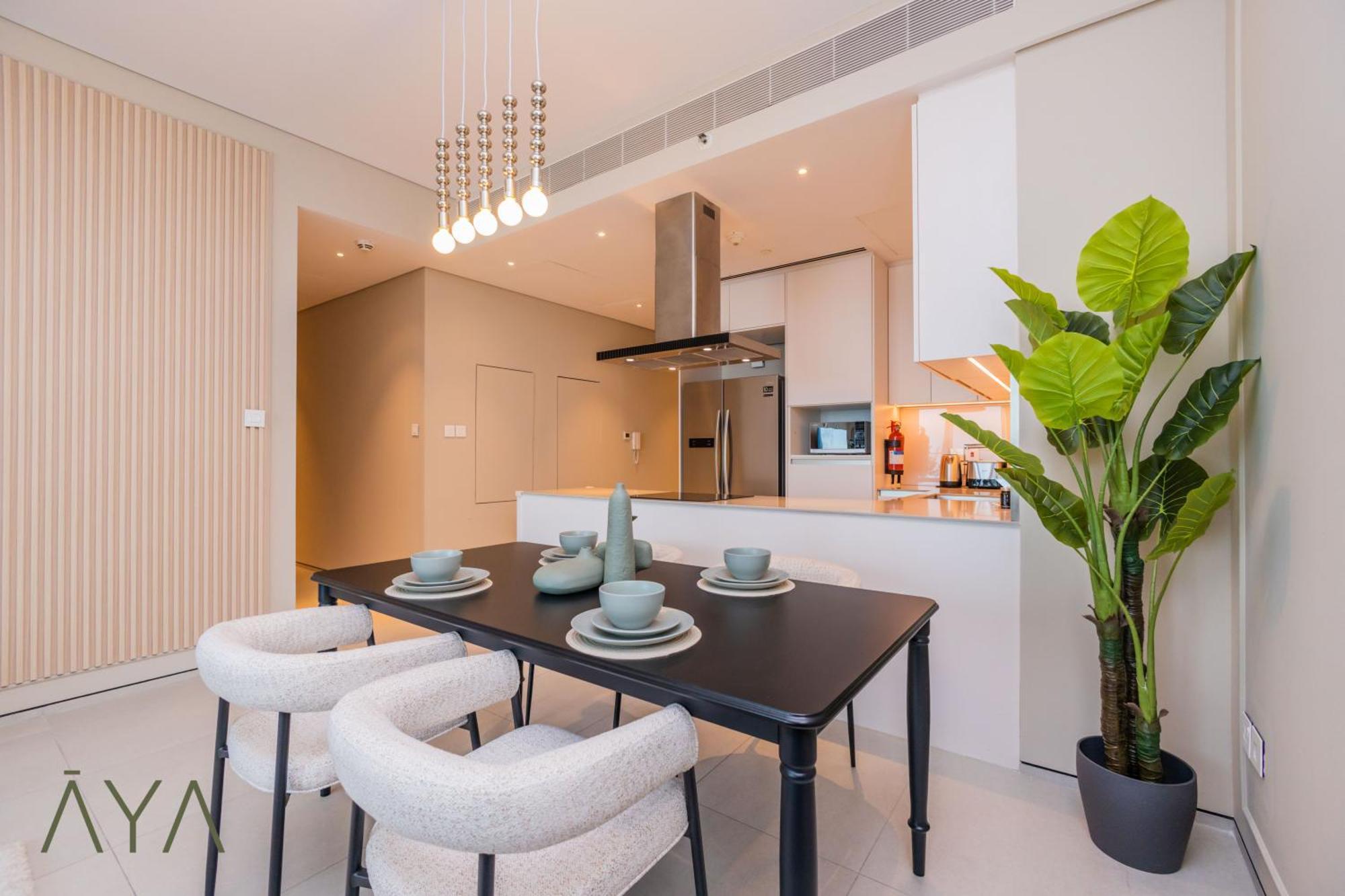 Beachfront Bliss 2br Eye & Full Sea View At The Address By Aya Boutique Appartement